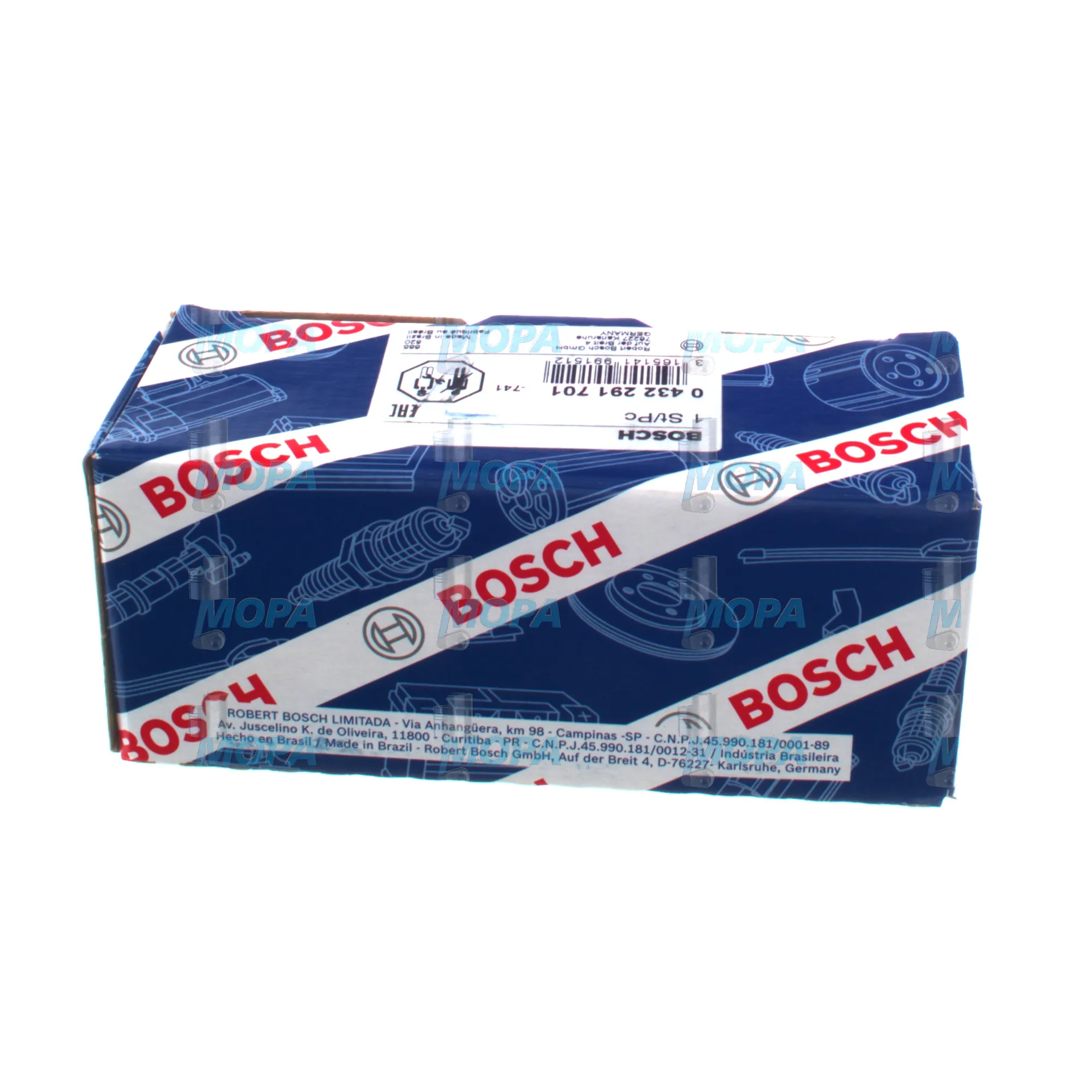 DUESENHALTER - 0432291701 passend für Bosch Motoren 5