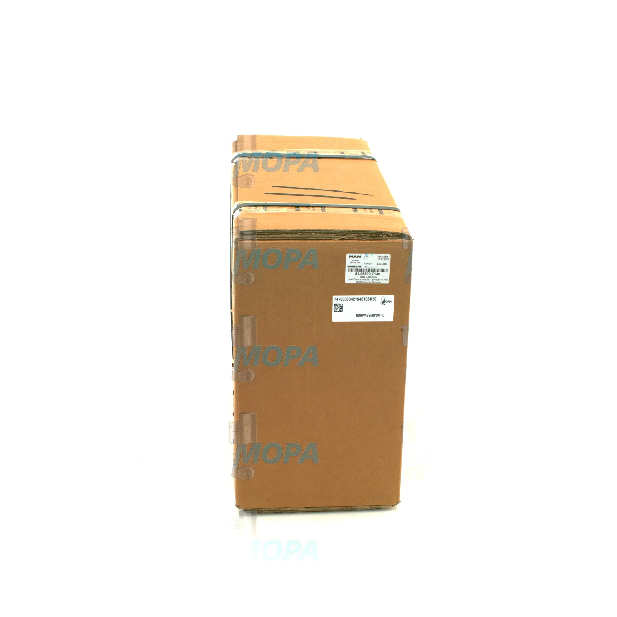 RAW WATER PUMP - 51065007139 suitable for MAN D engines 8