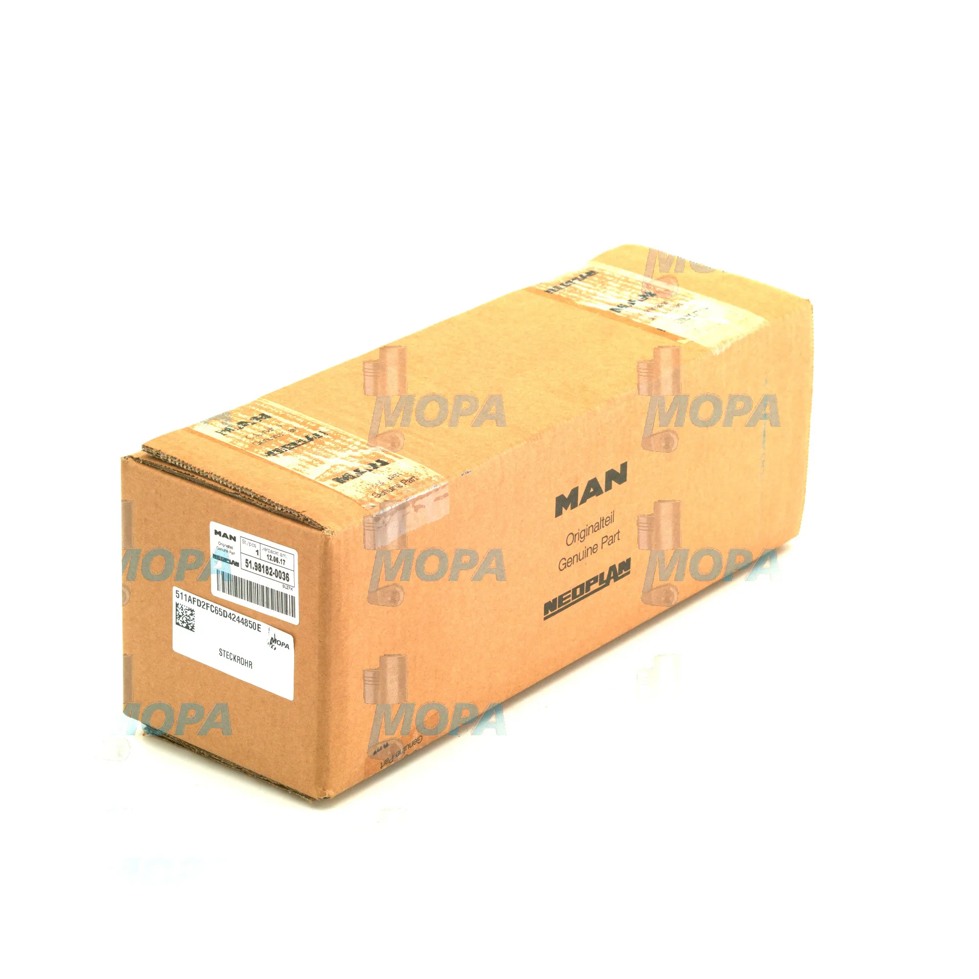 PLUG-IN PIPE - 51981820036 suitable for MAN D-engines