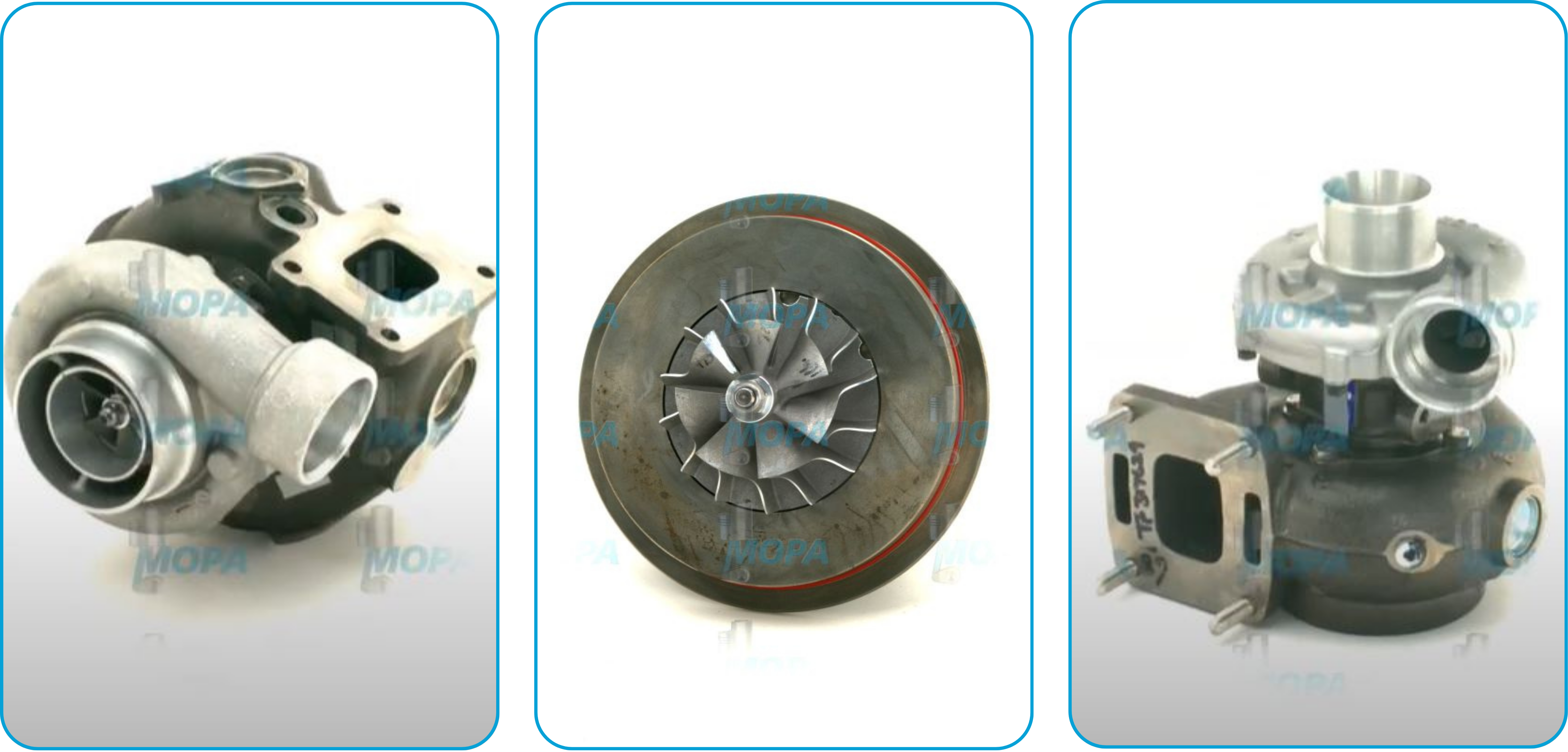 Turbolader für maritime und industrielle Motoranwendungen OEM-Turbolader für Schiffs- und Industriedieselmotoren