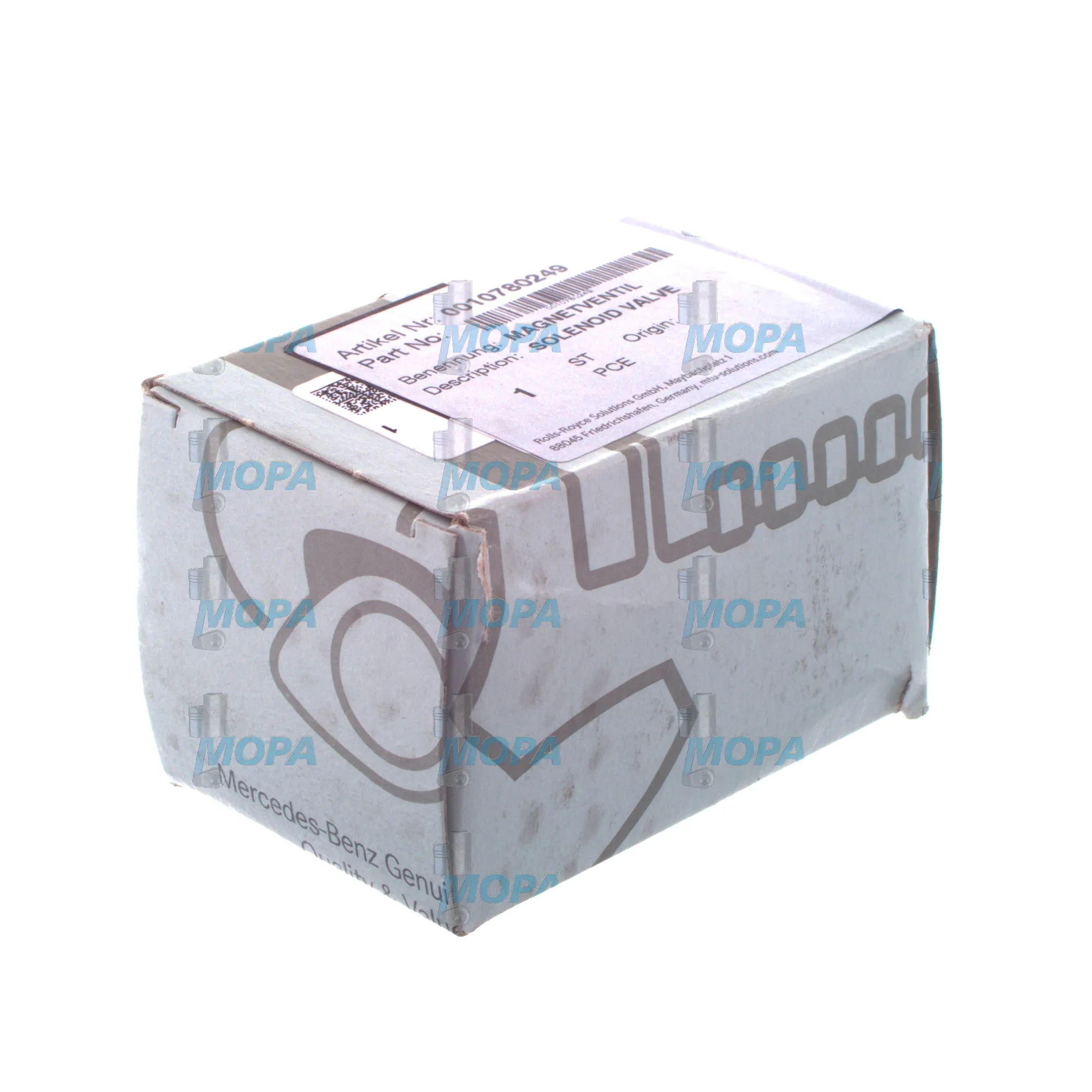 SOLENOID VALVE - 0010780249 suitable for MTU engines 8