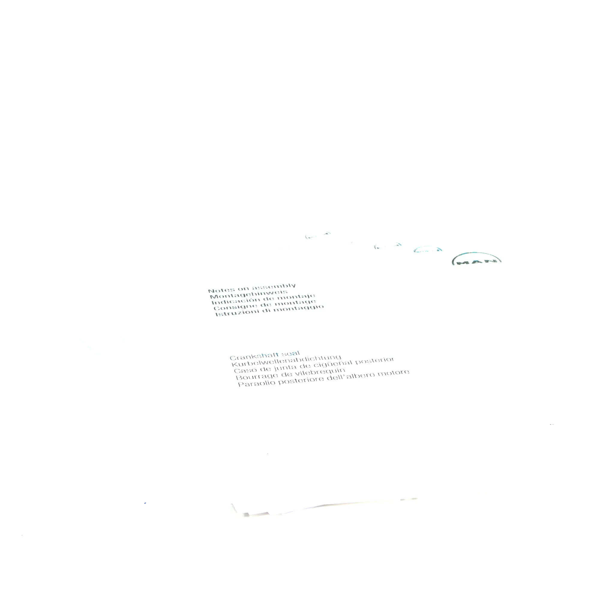 INSTRUCTION - 51994938388 suitable for MAN D engines 3