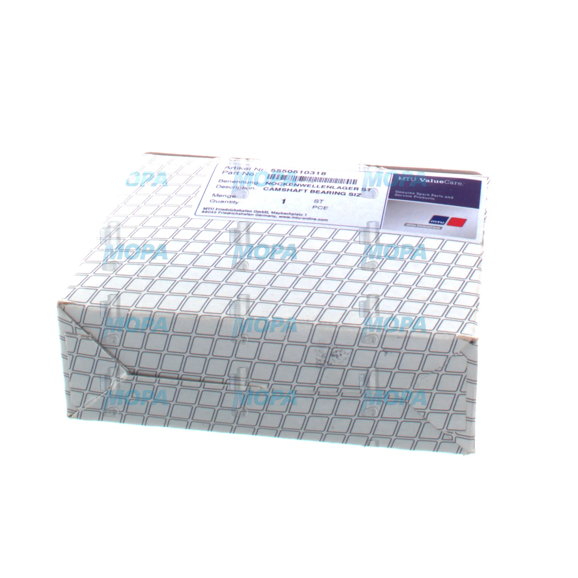 NOCKENWELLENLAGERPAAR - 5550510318 passend für MTU Motoren 3