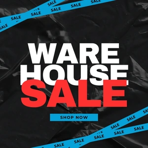 Warehouse sale banner – up to 50% off engine parts, limited time offer