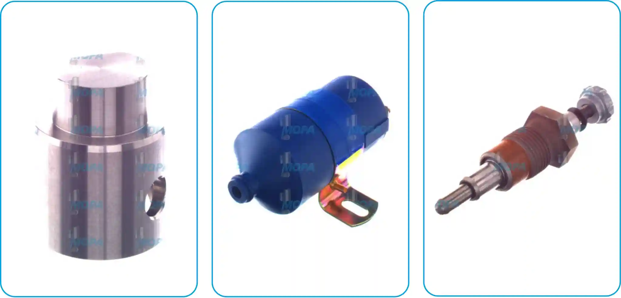 Sensor-, Spulen- und Zündkerzen-Set – Zündsystem für Industrie- und Schiffsmotoren – OEM-äquivalente Ersatzteile