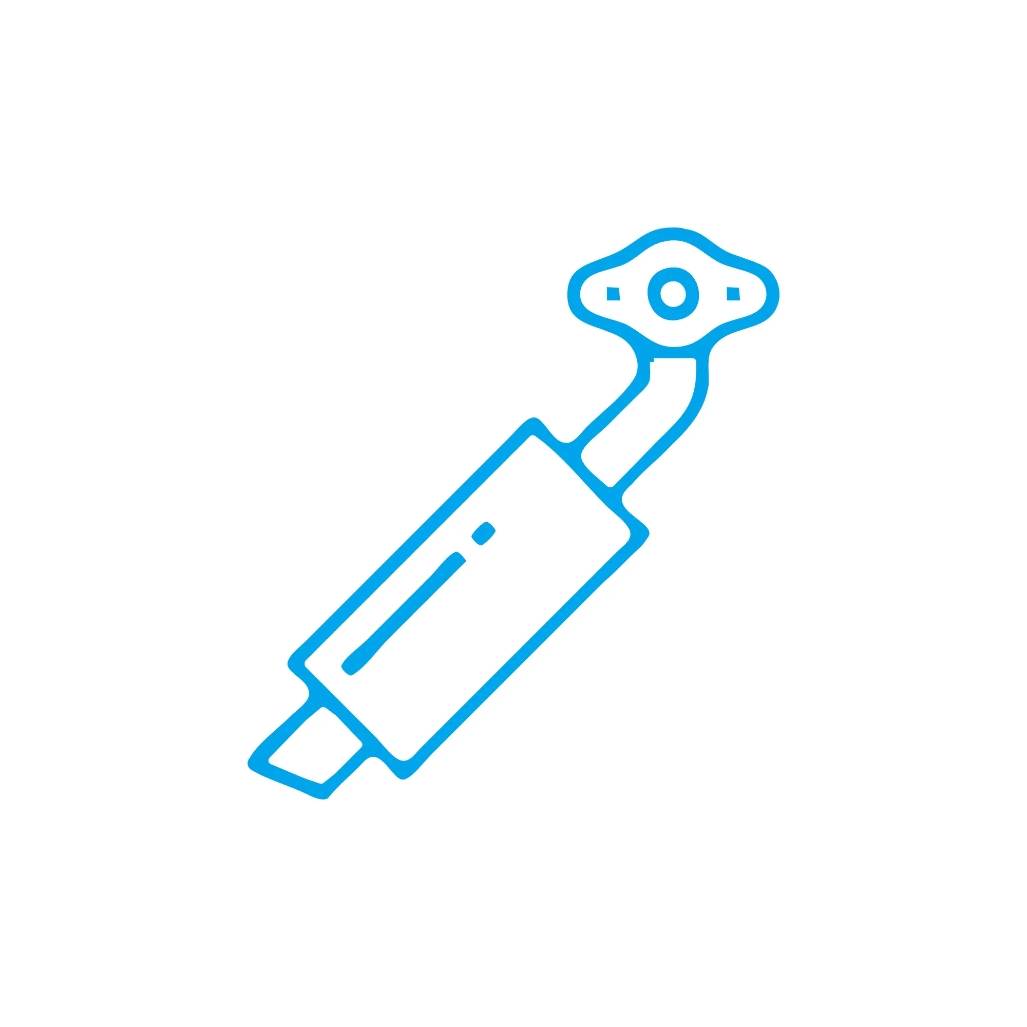 EXHAUST PIPE - 647489304045 suitable for MWM & Deutz engines