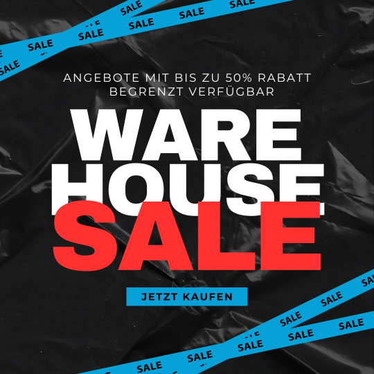 Warehouse sale banner – up to 50% off engine parts, limited time offer