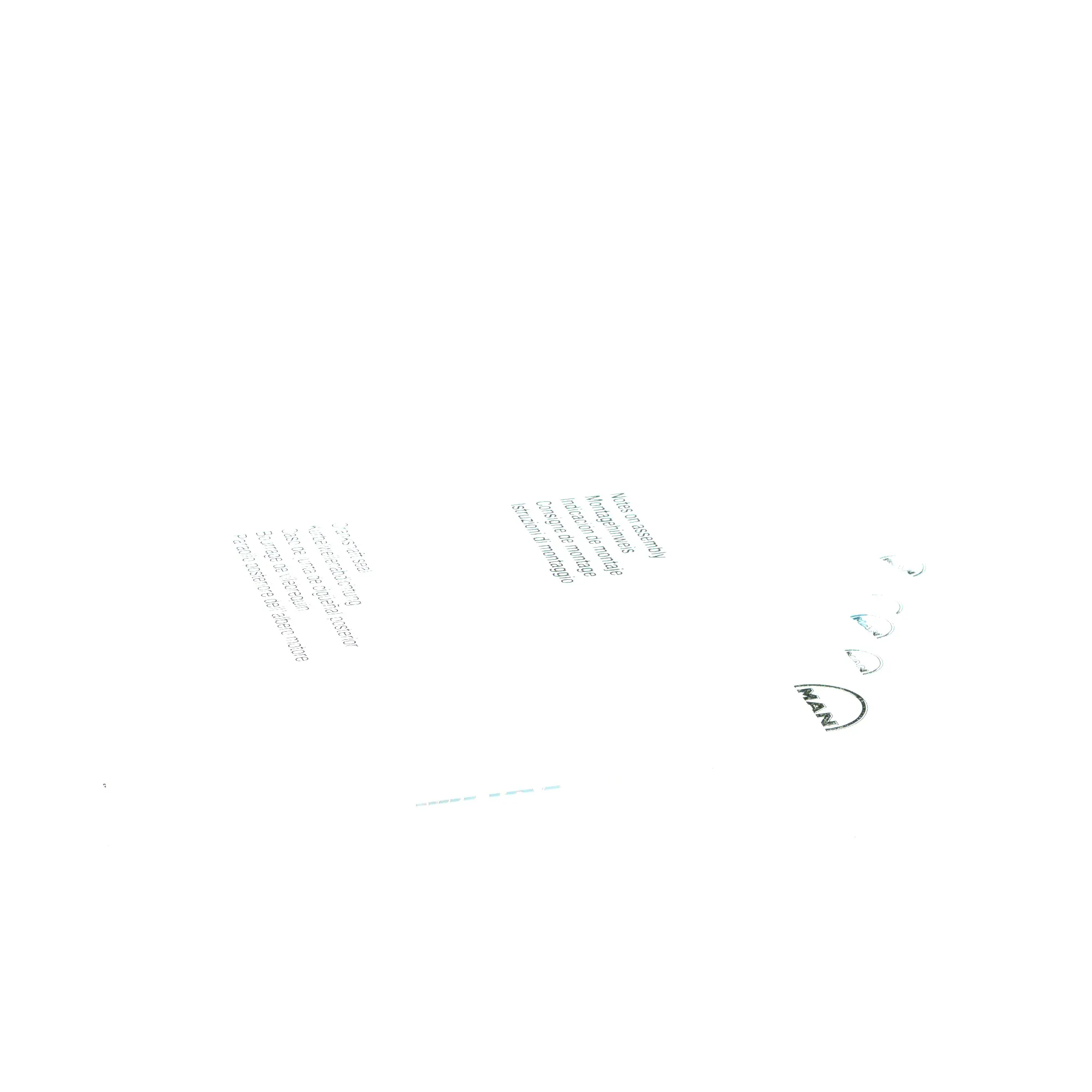 INSTRUCTION - 51994938388 suitable for MAN D engines 5