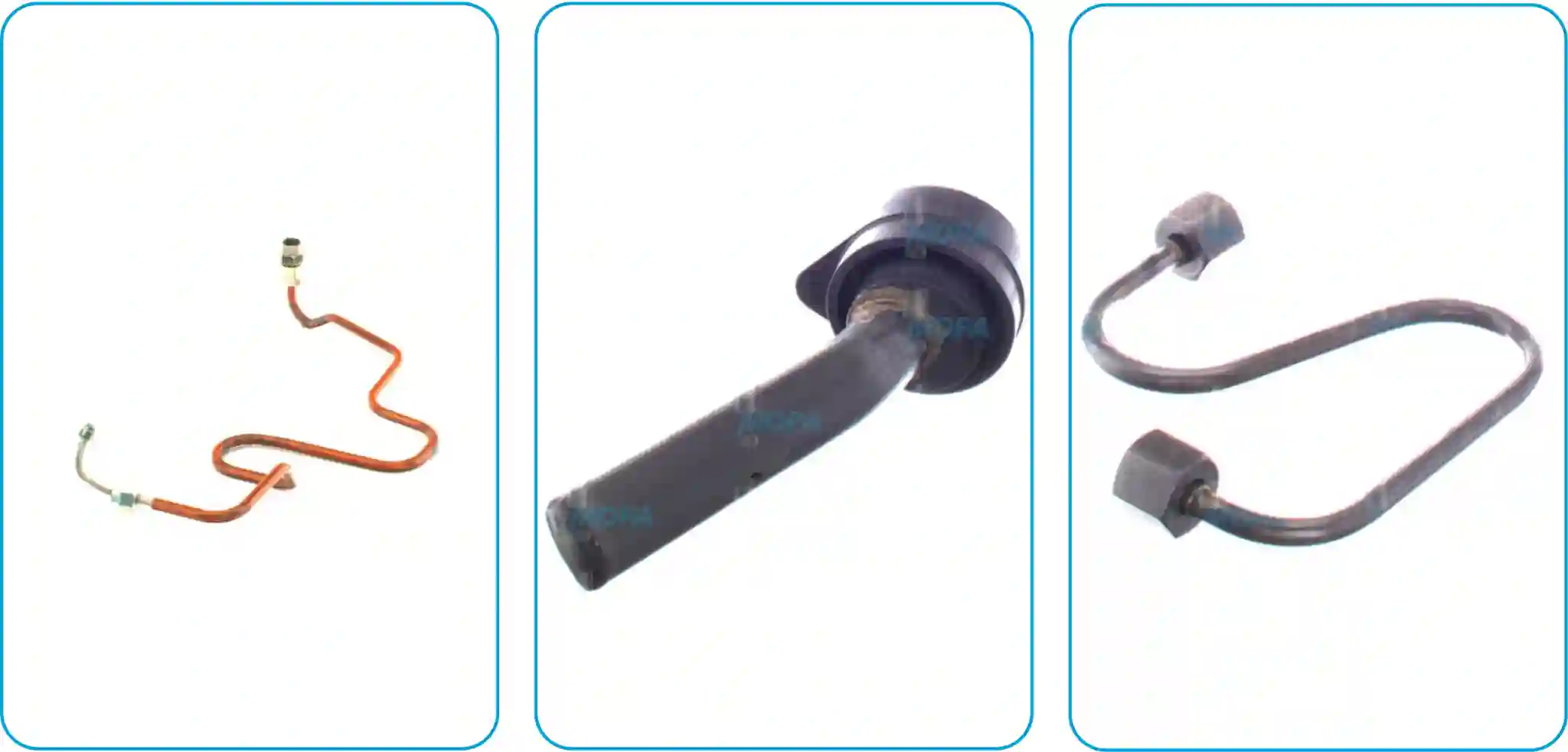 Leitungen für Schiffsmotoren und Industrieanlagen – geeignet für MTU, Deutz, MAN, Volvo Penta und MWM – Ersatzteile