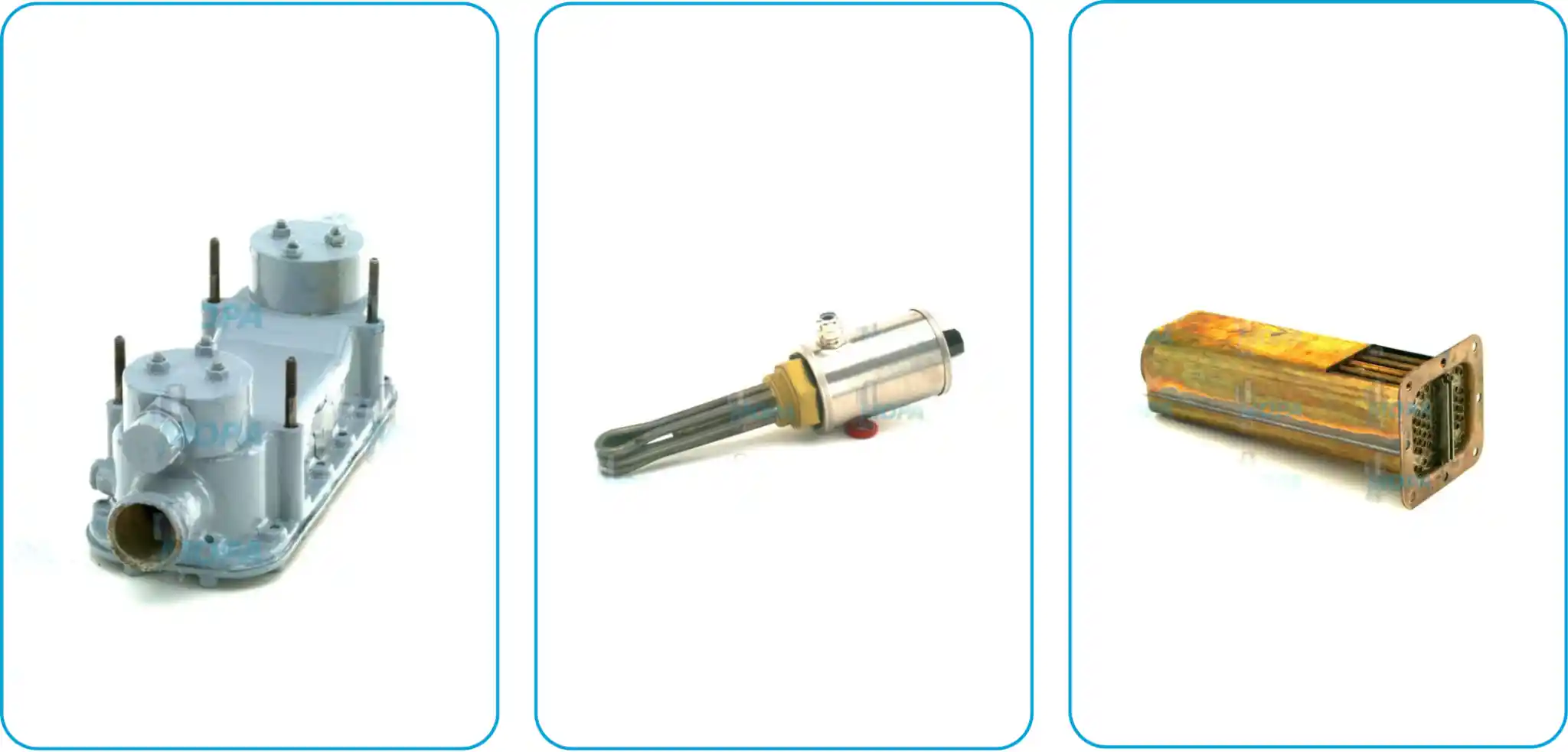 Wärmetauscher-Komponenten – Schiffskühler, Heizelement und Rohrbündel – für Dieselmotor-Kühlsysteme