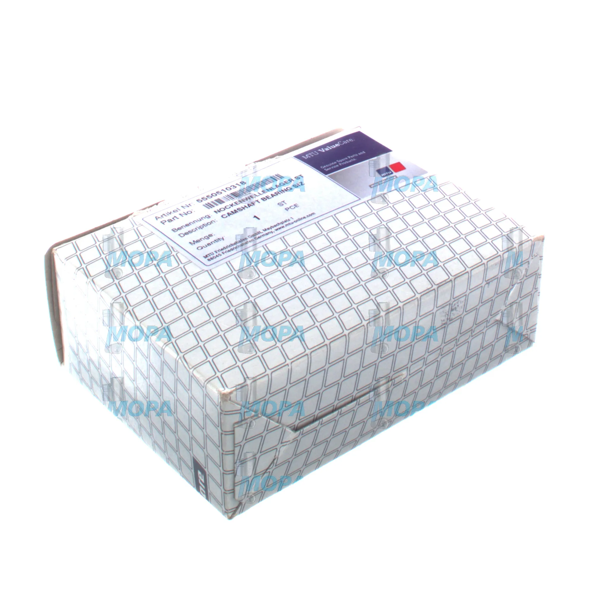 NOCKENWELLENLAGERPAAR - 5550510318 passend für MTU Motoren 9
