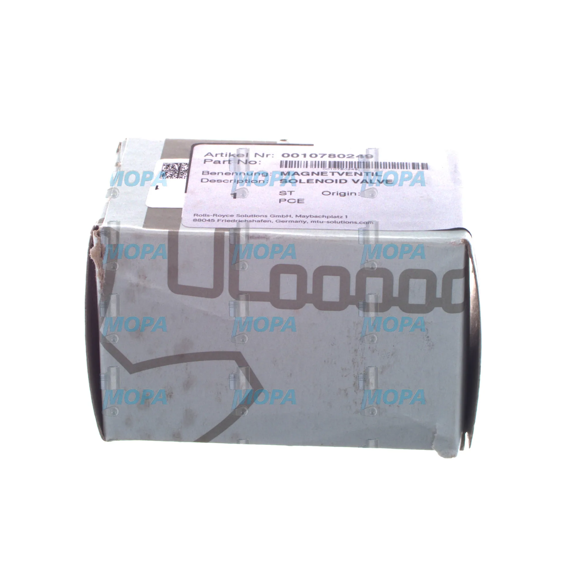 SOLENOID VALVE - 0010780249 suitable for MTU engines 2