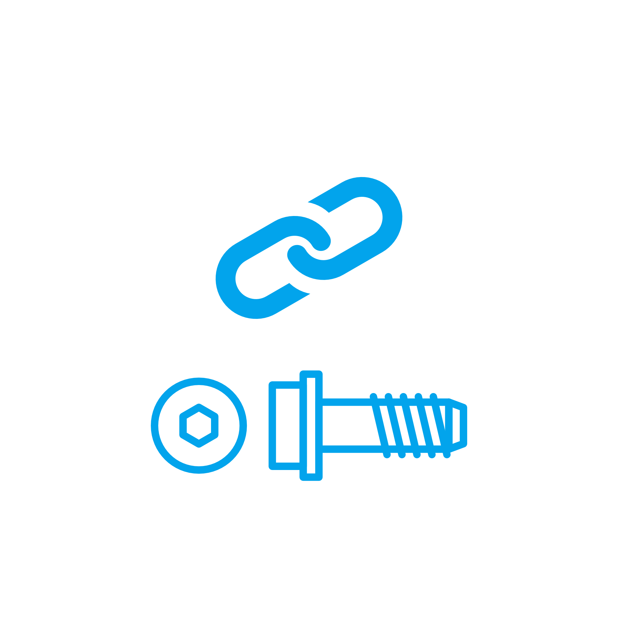 THREADED PIN - 2003526023 suitable for Bosch engines