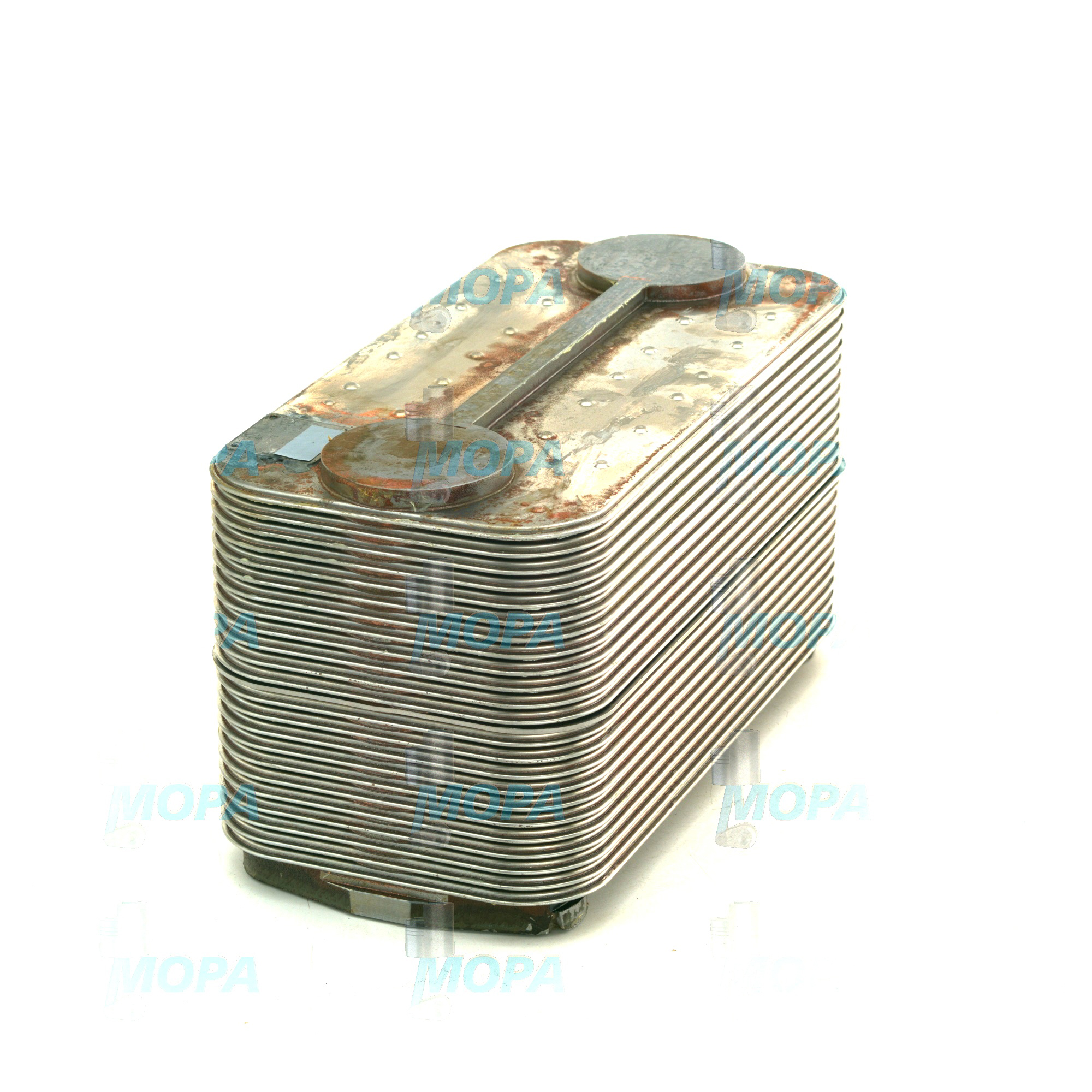 FLAT-TUBE OIL COOLER - 0021883601 suitable for MTU engines