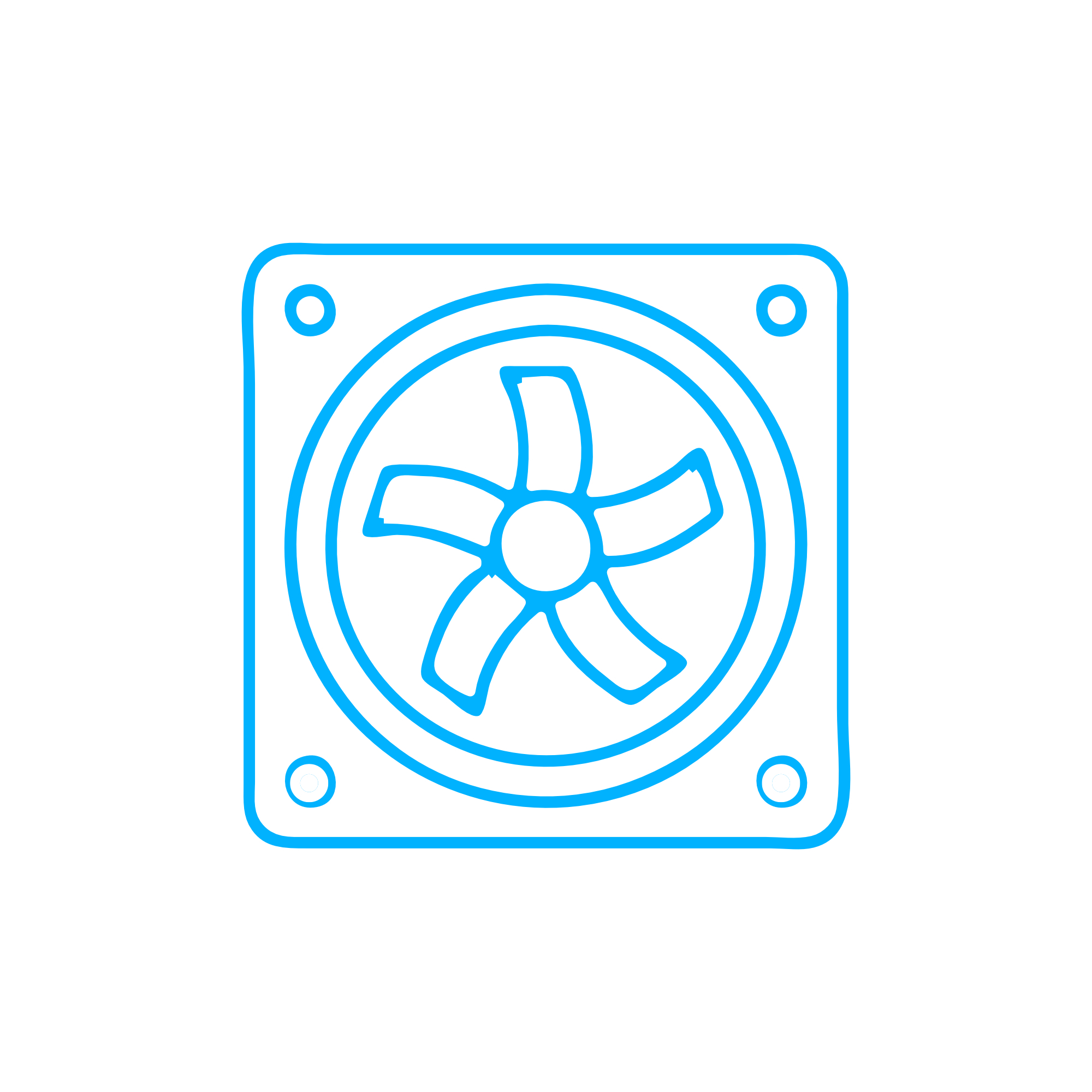 FAN BLADE - 623204010164 suitable for MWM & Deutz engines