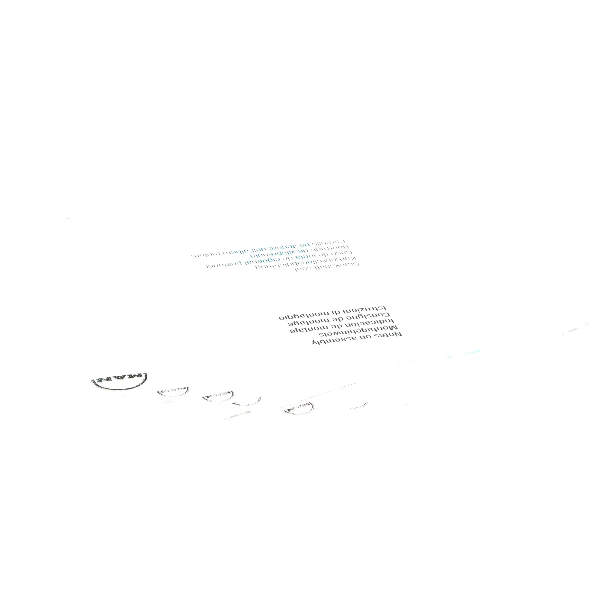 INSTRUCTION - 51994938388 suitable for MAN D engines 6