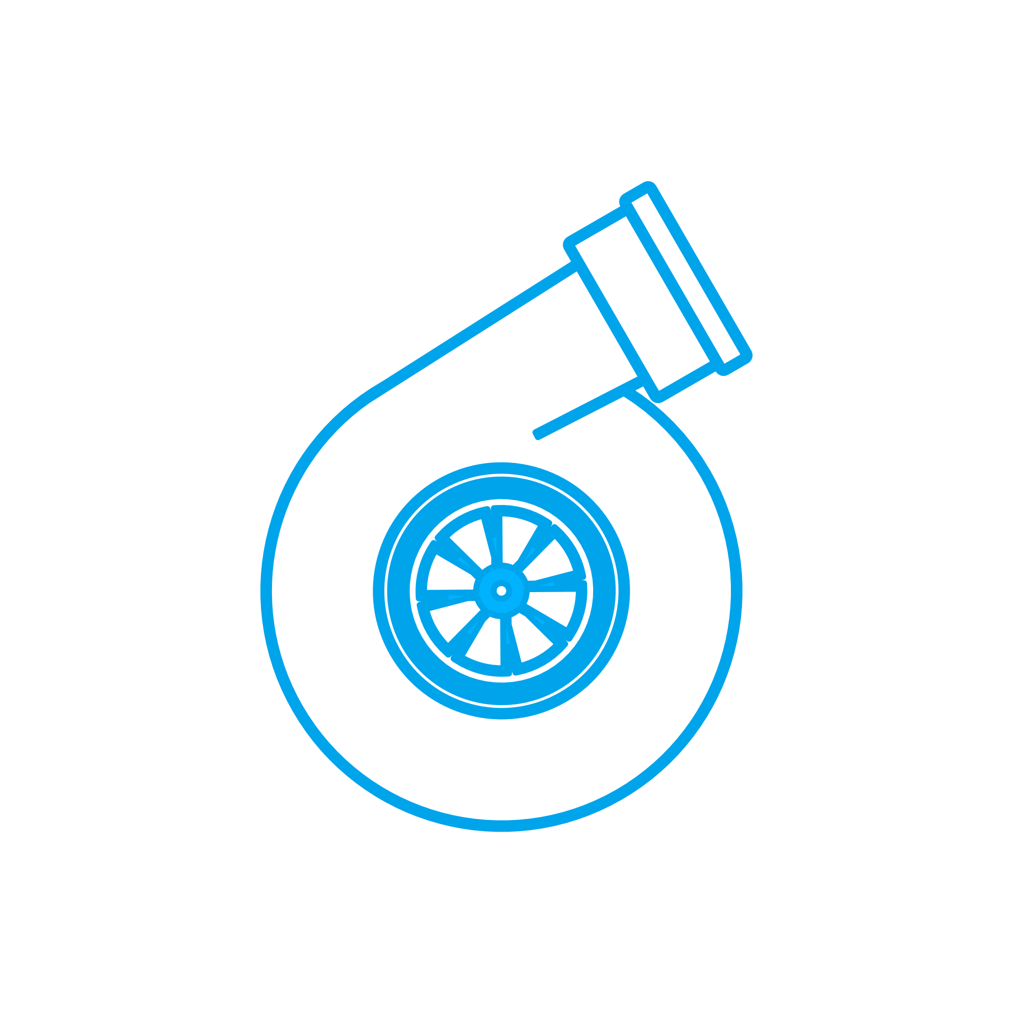 TURBOCHARGER - 6.0529.20.0.0074 suitable for MWM & Deutz engines