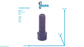 CYLINDER SCREW - 01110758 suitable for Deutz engines