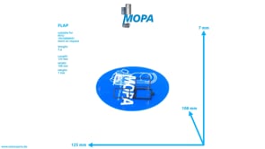FLAP - 0015331031 suitable for MTU engines
