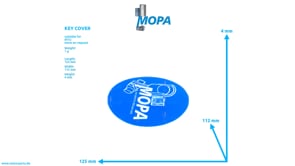 KEY COVER - 0015341901 suitable for MTU engines
