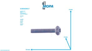 SCREW/BOLT - 0005330270 suitable for MTU engines