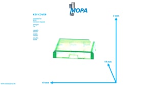 KEY COVER - 0015342001 suitable for MTU engines