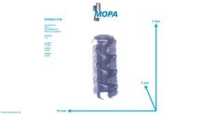 FEDERSTIFT - 000000003948 passend für MTU Motoren