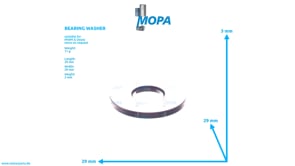 BEARING WASHER - 01301447 suitable for MWM & Deutz engines
