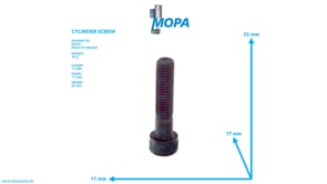 CYLINDER SCREW - 01110678 suitable for Deutz engines