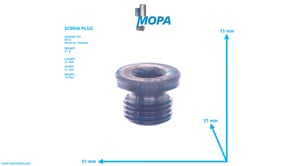 SCREW PLUG - 000908016005 suitable for MTU engines