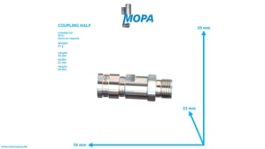 COUPLING HALF - 0009975789 suitable for MTU engines
