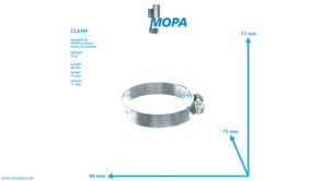 CLAMP - 01170560 suitable for MWM & Deutz engines