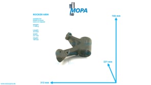 ROCKER ARM - 02037545 suitable for MWM & Deutz engines