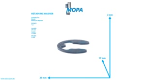 RETAINING WASHER - 01103148 suitable for Deutz engines
