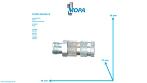 COUPLING HALF - 0009975889 suitable for MTU engines