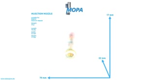 INJECTION NOZZLE - 51101020231 suitable for MAN D engines