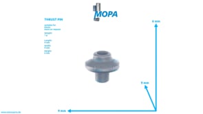 THRUST PIN - 01318183 suitable for Deutz engines
