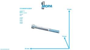 CYLINDER SCREW - 01148377 suitable for Deutz engines