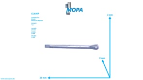 CLAMP - 01166409 suitable for Deutz engines