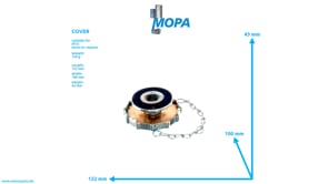 COVER - 0002033186 suitable for MTU engines