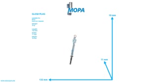 GLUEHKERZE - 0001594801 passend für MTU Motoren