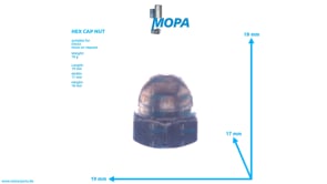 HEX CAP NUT - 01115912 suitable for Deutz engines