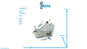 ACTUATOR - 0010612300 suitable for MTU engines