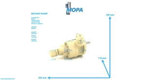 ROTARY PUMP - 0020915101 suitable for MTU engines