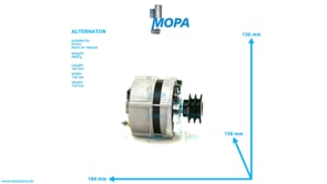 ALTERNATOR - 01183852 suitable for Deutz engines