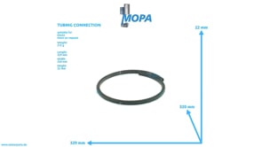 TUBING CONNECTION - 01398395 suitable for Deutz engines