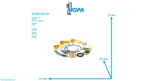 SPARE PART KIT - 51111027891 suitable for MAN D engines