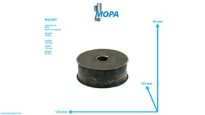 MOUNT - 0002371812 suitable for MTU engines