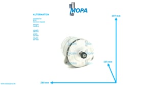ALTERNATOR - 0101547902 suitable for MTU engines
