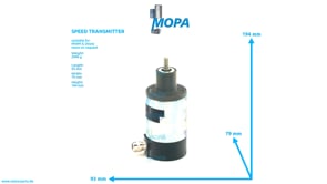 SPEED TRANSMITTER - 01172292 suitable for MWM & Deutz engines